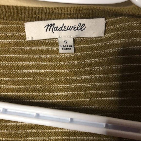 Madewell long length stripped cardigan - Picture 3 of 6